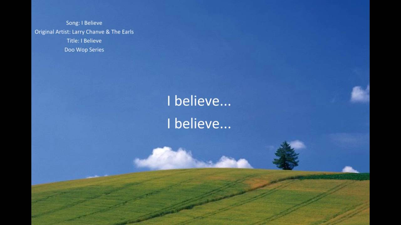 Larry Chance & The Earls Cover: I Believe