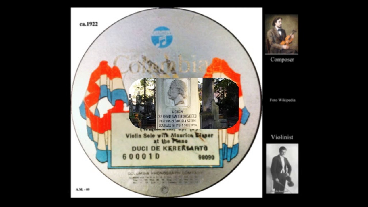COLUMBIA usa Two musical  pieces Wieniaskiego LEGENDA i SOUVENIR OF Moscau VTS 01 1