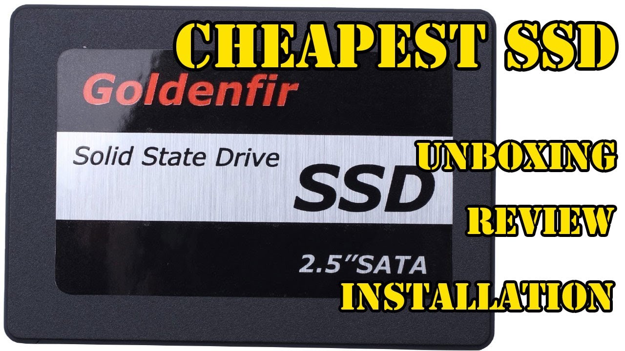GoldenFir (Solid State Drive) | Cheapest SSD - Unboxing, Review & Installation