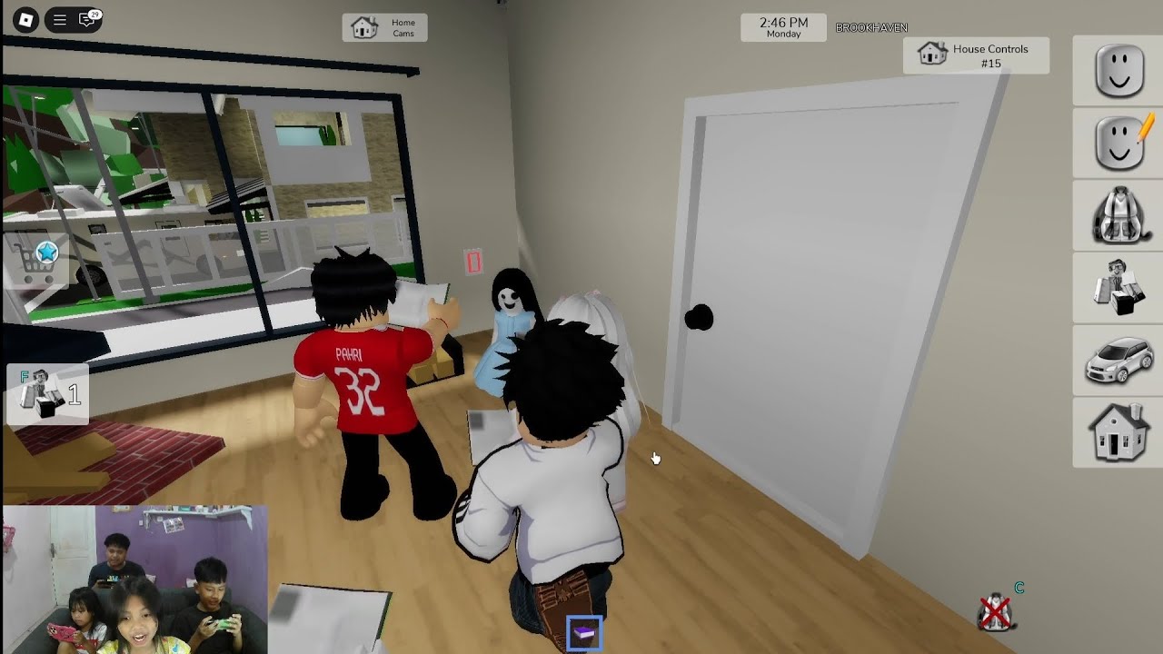 Drama Roblox Akibat cerita Horror Rumah Aluna & Melody di masuki Hantu Kecil 😱