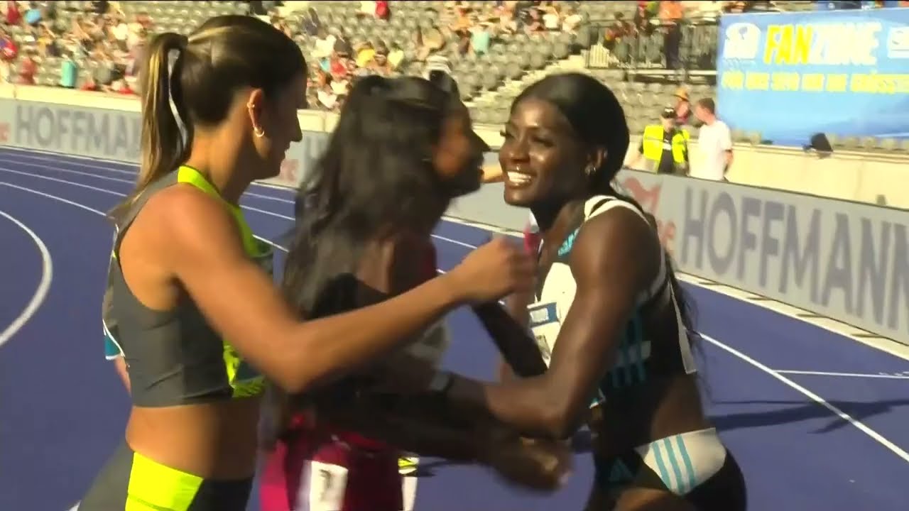 Great Britain's Daryll Neita Wins Berlin Continental Tour 100m