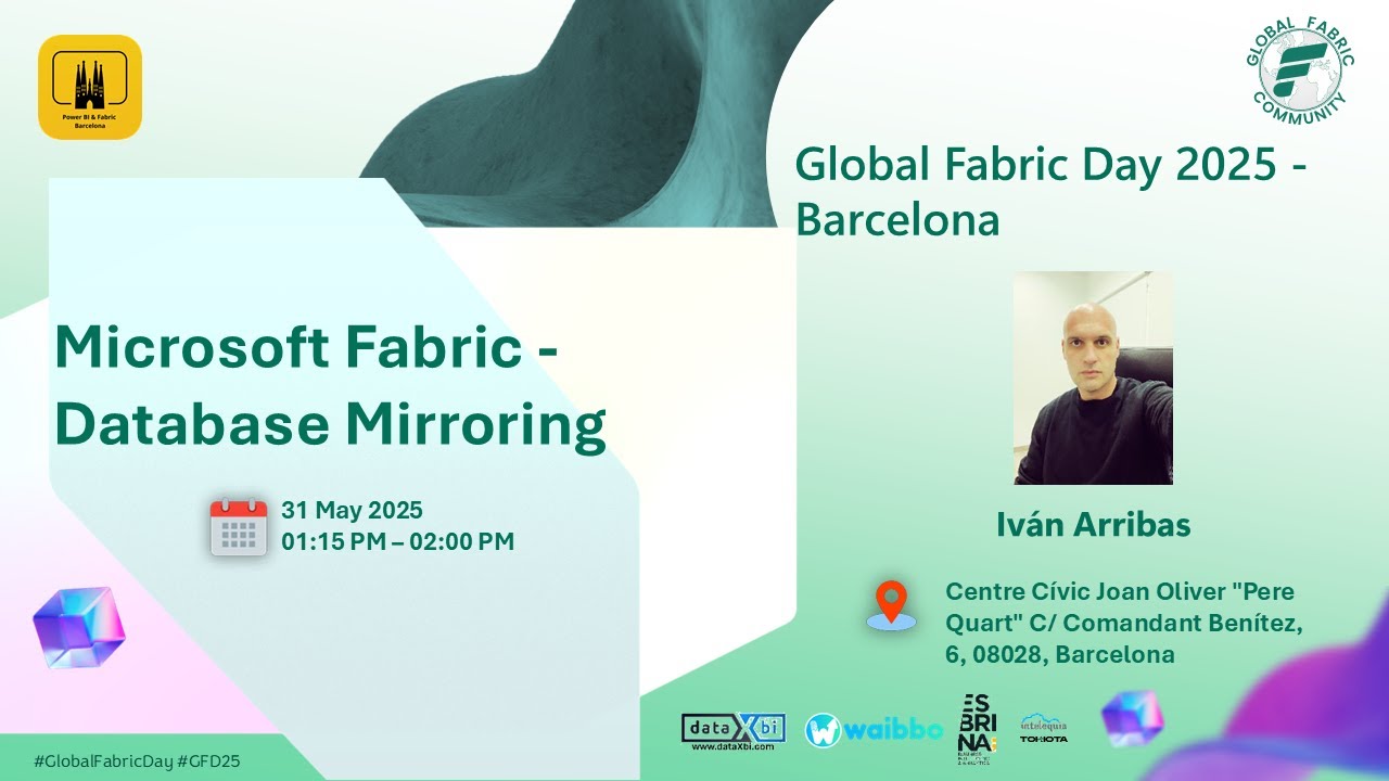 Global Fabric Day - Ivan Arribas - Microsoft Fabric - Database Mirroring