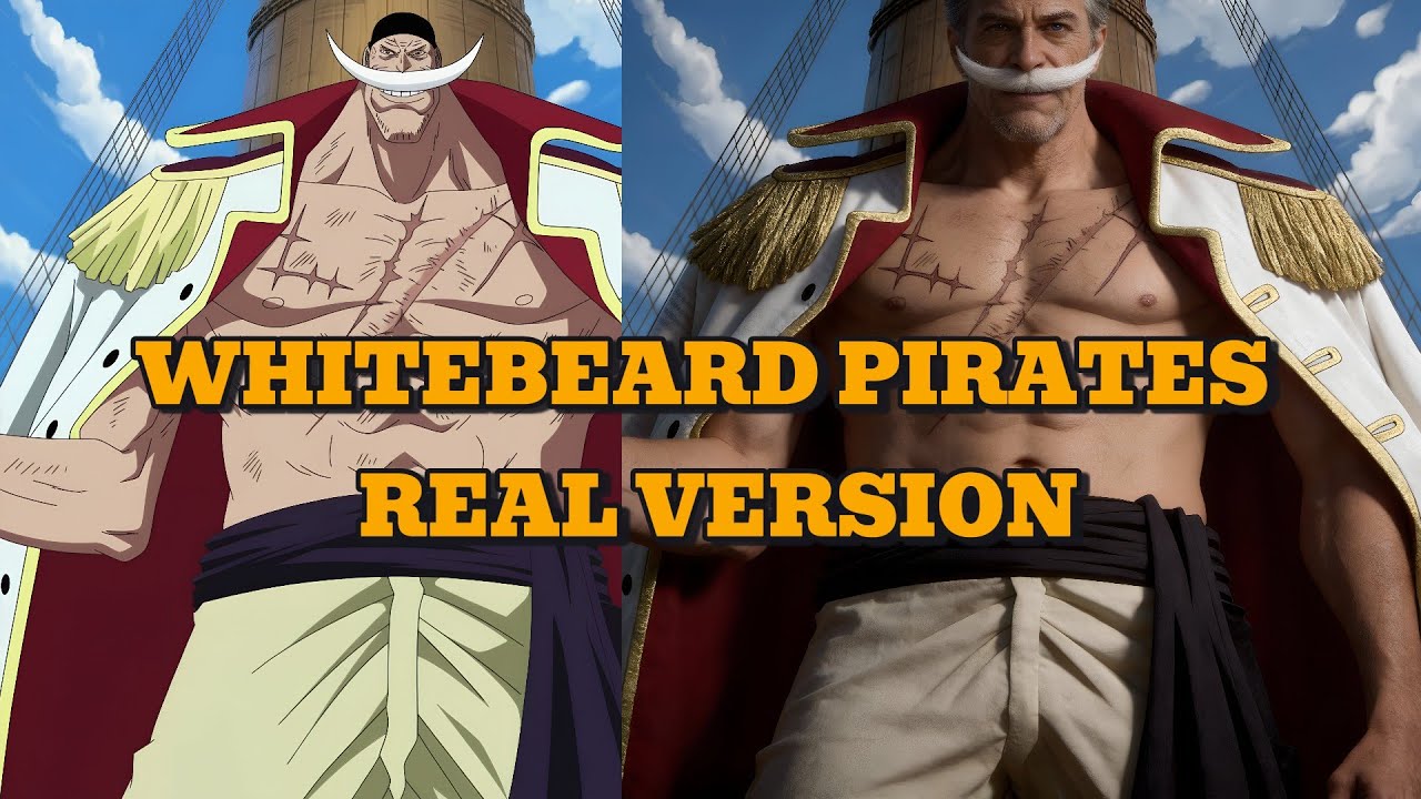 Whitebeard Pirates Commanders — Ultra Realistic Cinematic Version #anime  #onepiece #cinematic