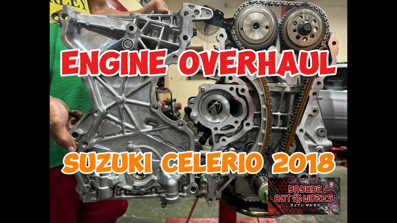 ENGINE OVERHAUL / SUZUKI CELERIO 2018