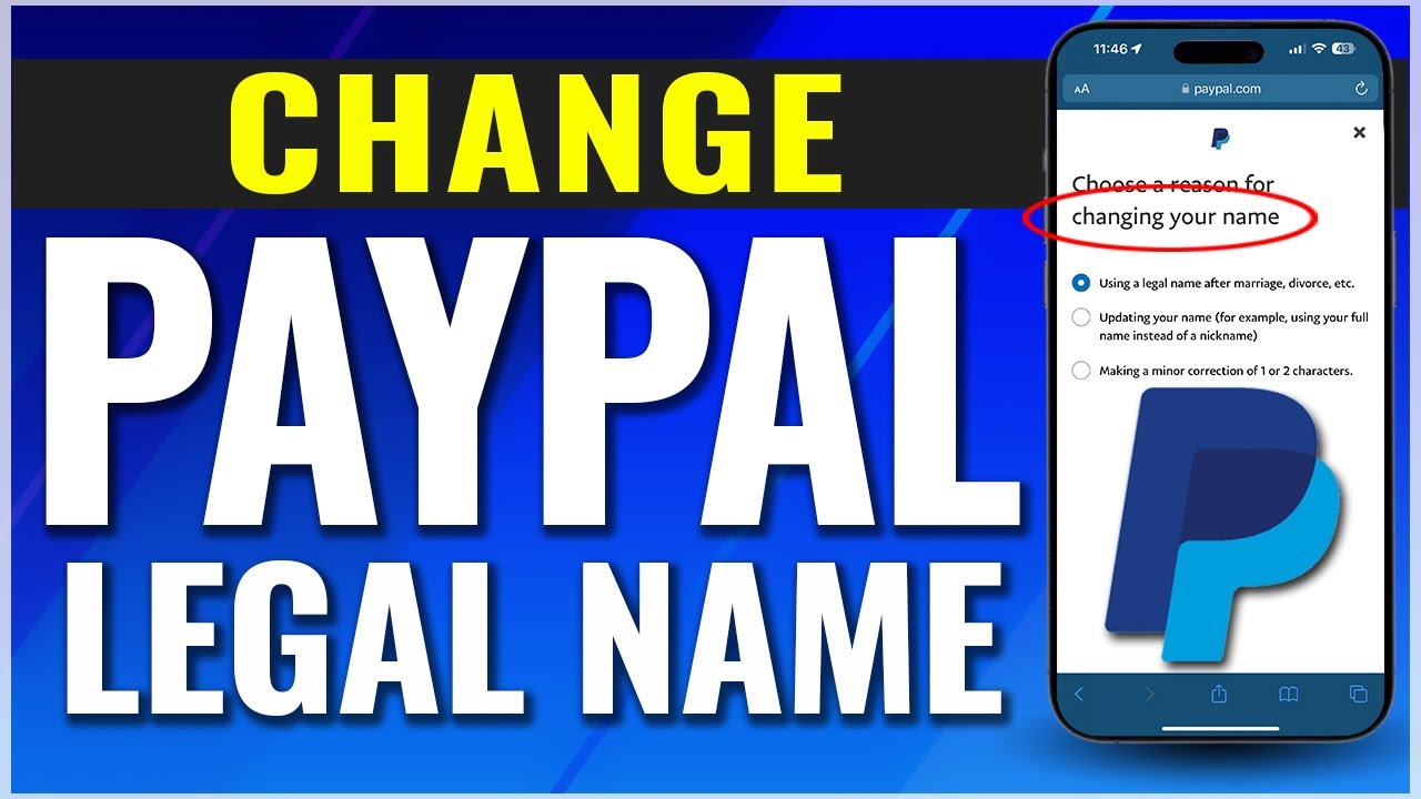 How To Change Your Legal Name on PayPal