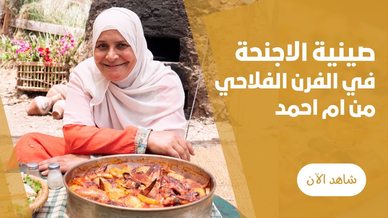 صينية البطاطس باجنحة الدجاج في الفرن الفلاحي من ام احمد