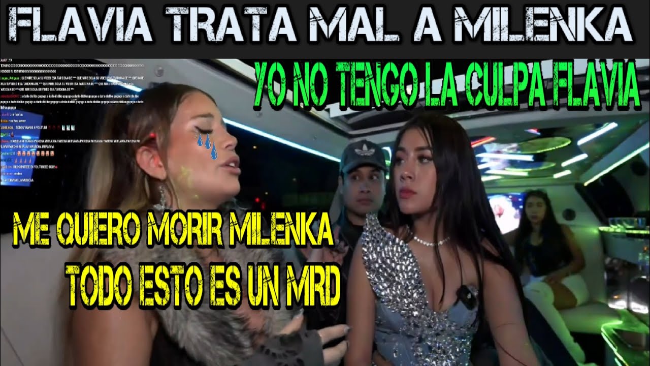 FLAVIA LAOS INSULT4 a MILENKA NOLASCO por EL EVENTO MAL ORGANIZADO #milenka #diealis #cristorata
