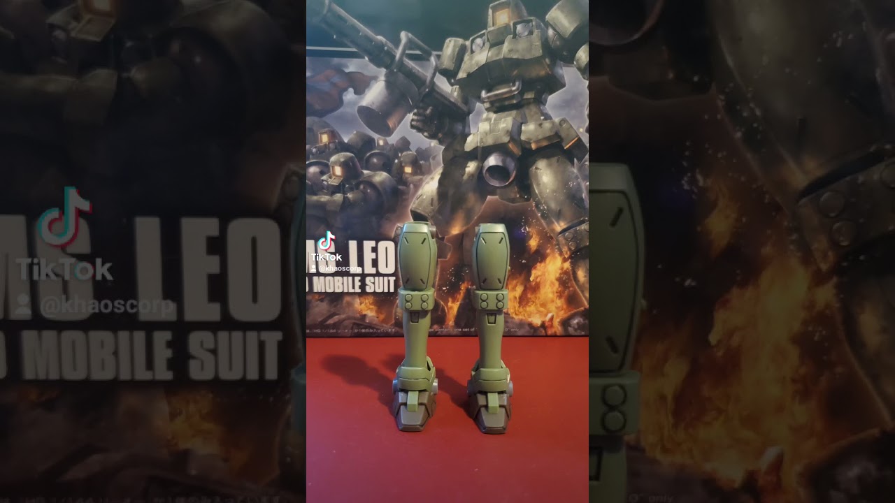 HG 1/144 Leo Assembly, Poses and Comparison!!