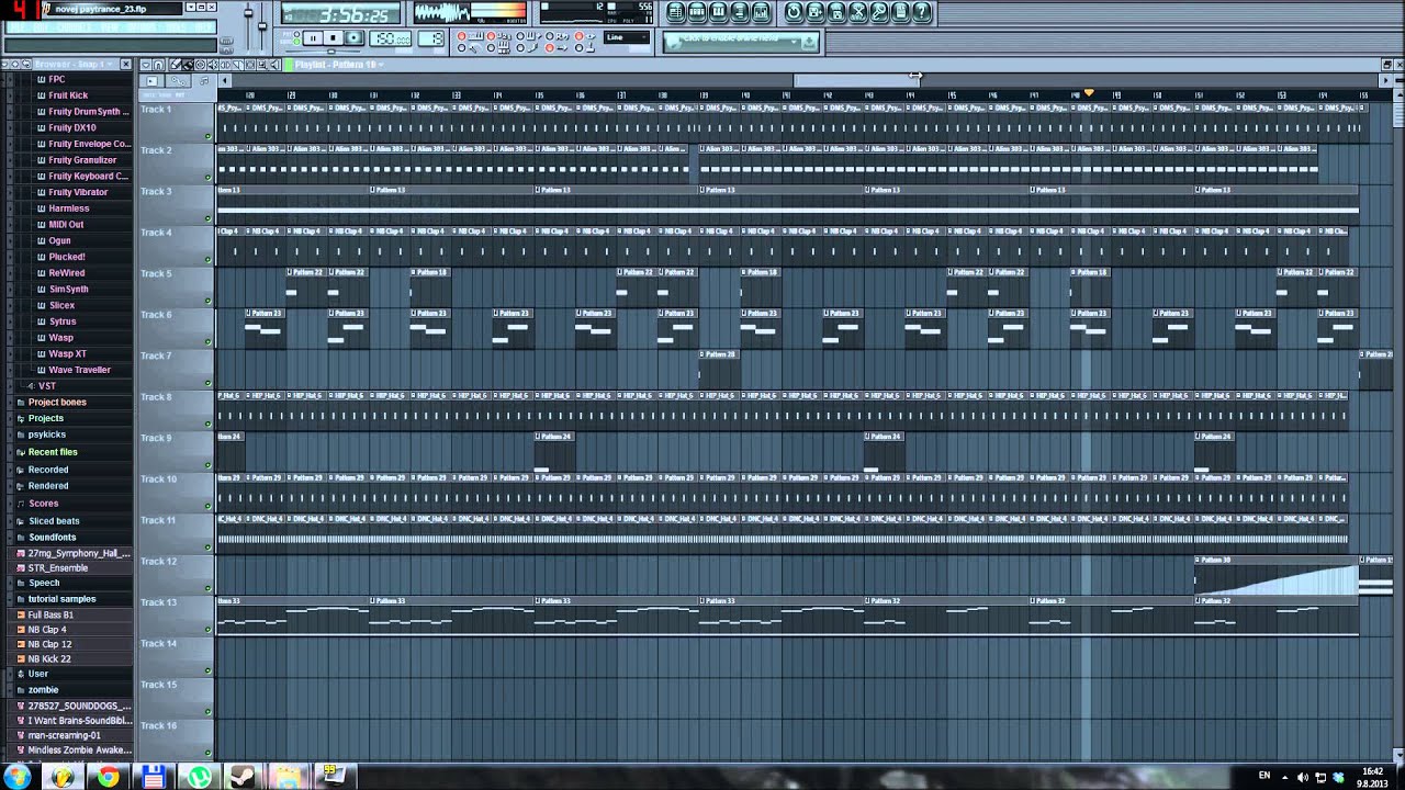 fruity loops - goa/psytrance