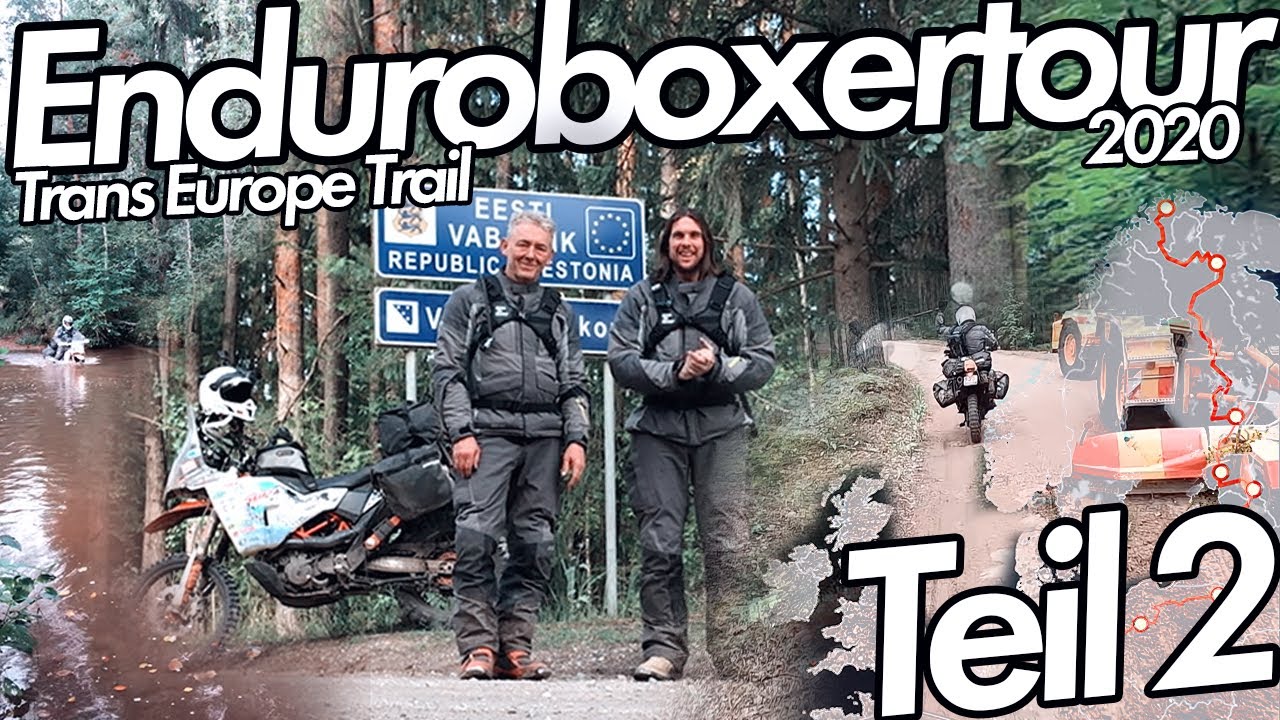 EnduroBoxer Tour 2020 | Teil 2 | SWT SPORTS Mit der Reiseenduro auf der TET durch das Baltikum