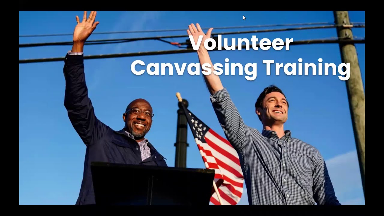 GOTV Election Day Canvassing Training