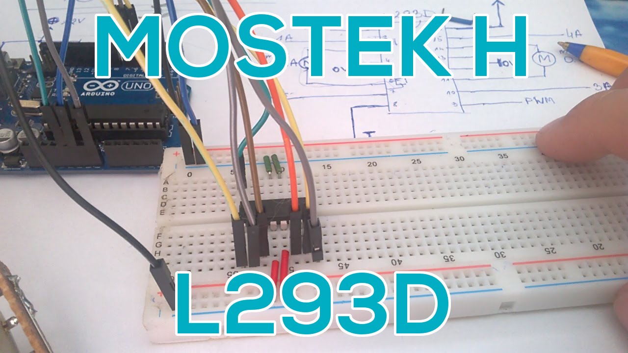 [Arduino] #8 - Mostek H (sterownik silników DC)