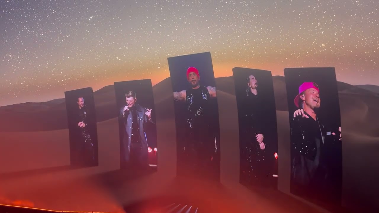 Backstreet Boys - Hey - Sphere - Vegas - 7/25/25