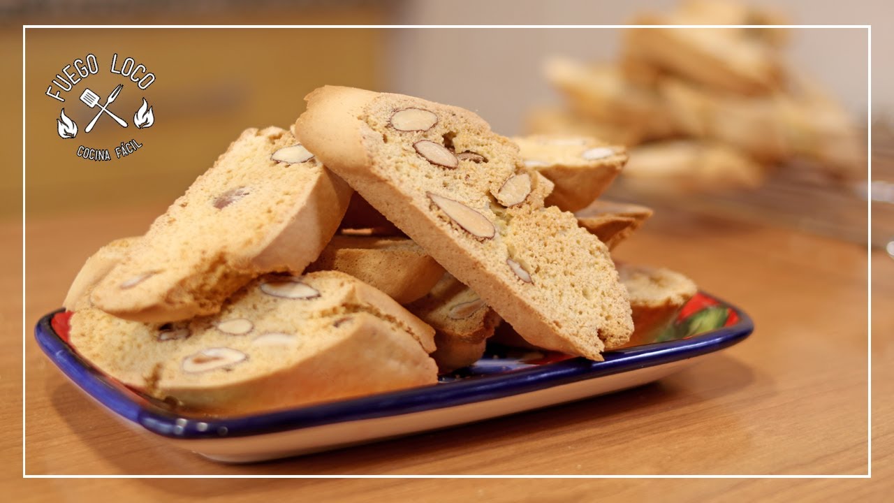 BISCOTTI de ALMENDRAS (CANTUCCI) | Galletas ITALIANAS Crujientes para mojar
