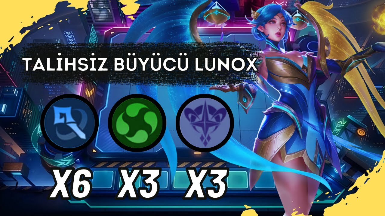 SEZONUN EN TALİHSİZ GÜNÜ CHOU 2. YETENEK BÜYÜCÜ LUNOX - MAGIC CHESS MOBİLE LEGENDS