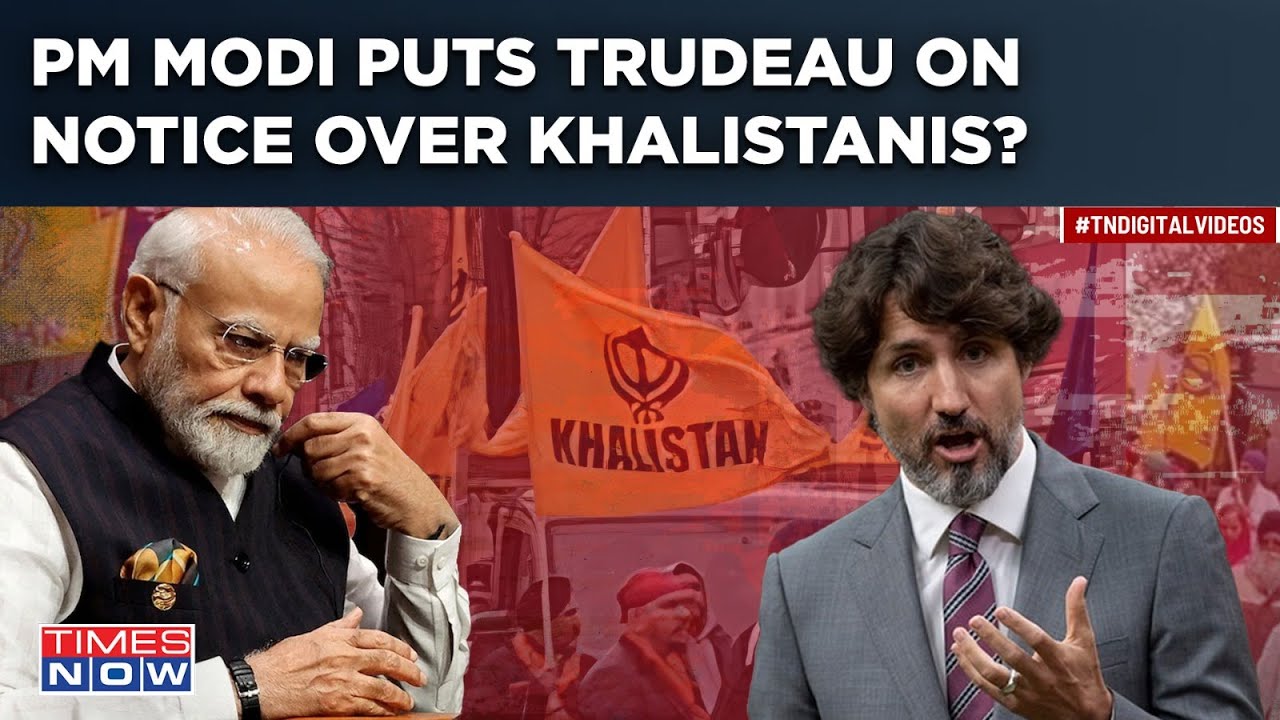 PM Modi's Strongest Message Ever To Trudeau On 'Khalistanis' as Canada PM Hides Behind 'Free Speech'