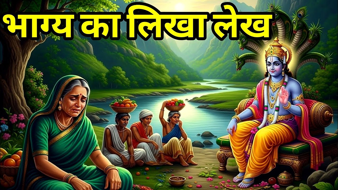 किस्मत का लिखा कोई नहीं मिटा सकता | hindi stories | motivation story | bhagwat geeta | #krishna