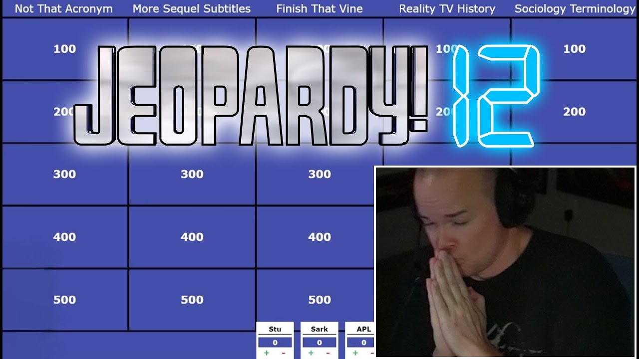 COIN FLIP - Mr Sark W/ NFEN, Stu, & APL (Jeopardy)