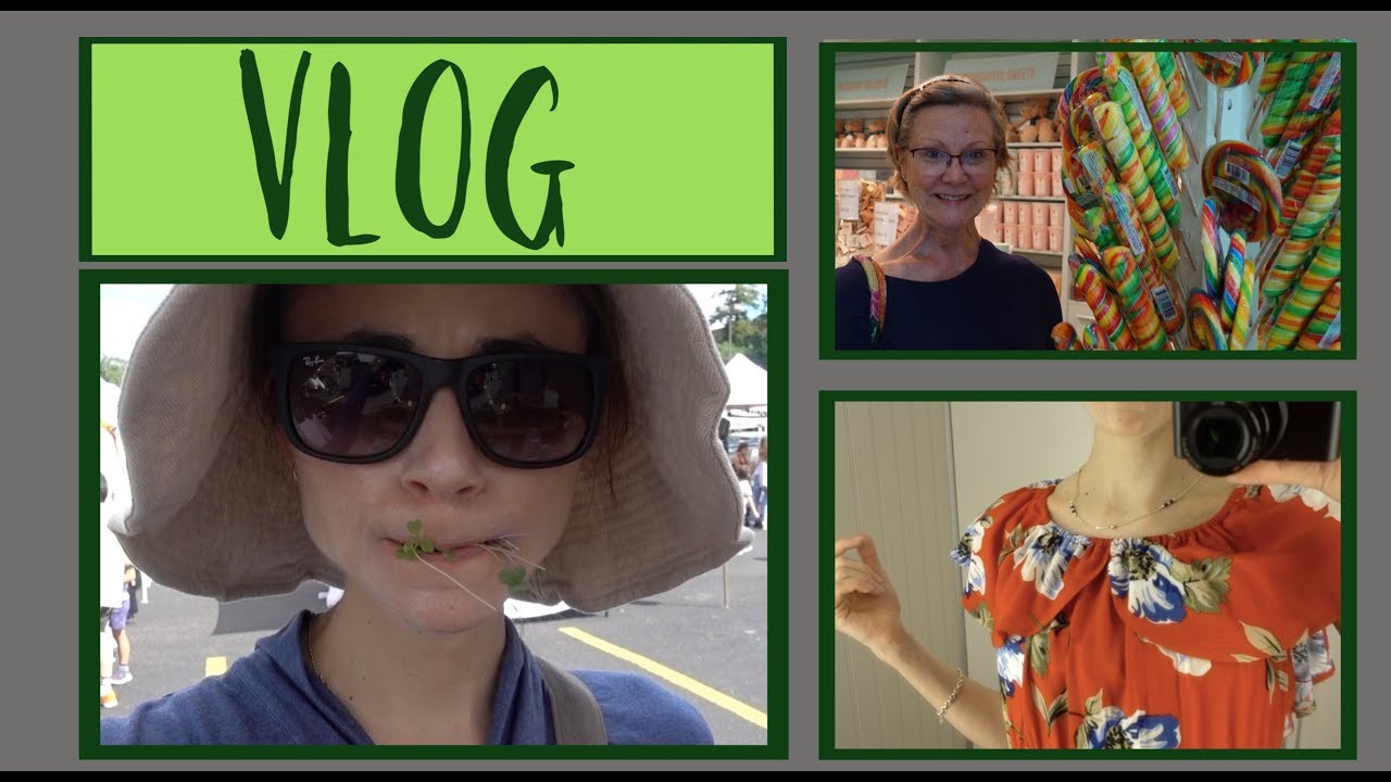 VLOG: FARMER'S MARKET, TARGET, MARSHALLS, HOMEGOODS, MALL| DR DRAY