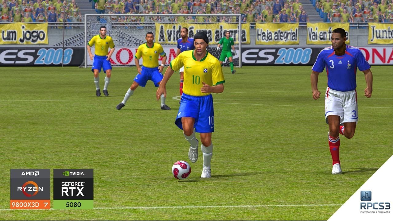 PES 2008 в разрешении 4K 60 кадров в секунду &ndash; Эта классика по-прежнему кажется нереальной.