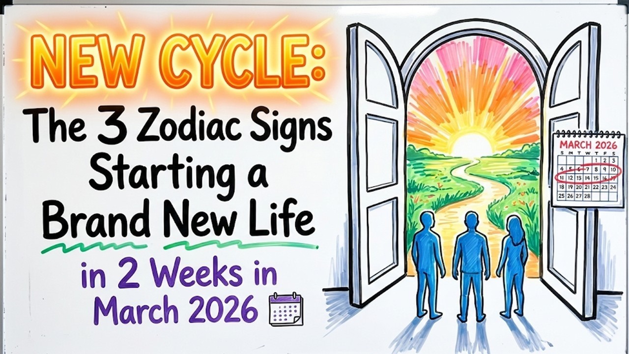 NEW CYCLE || The 3 Zodiac Signs Starting a Brand New Life in 2 Weeks in March 2026