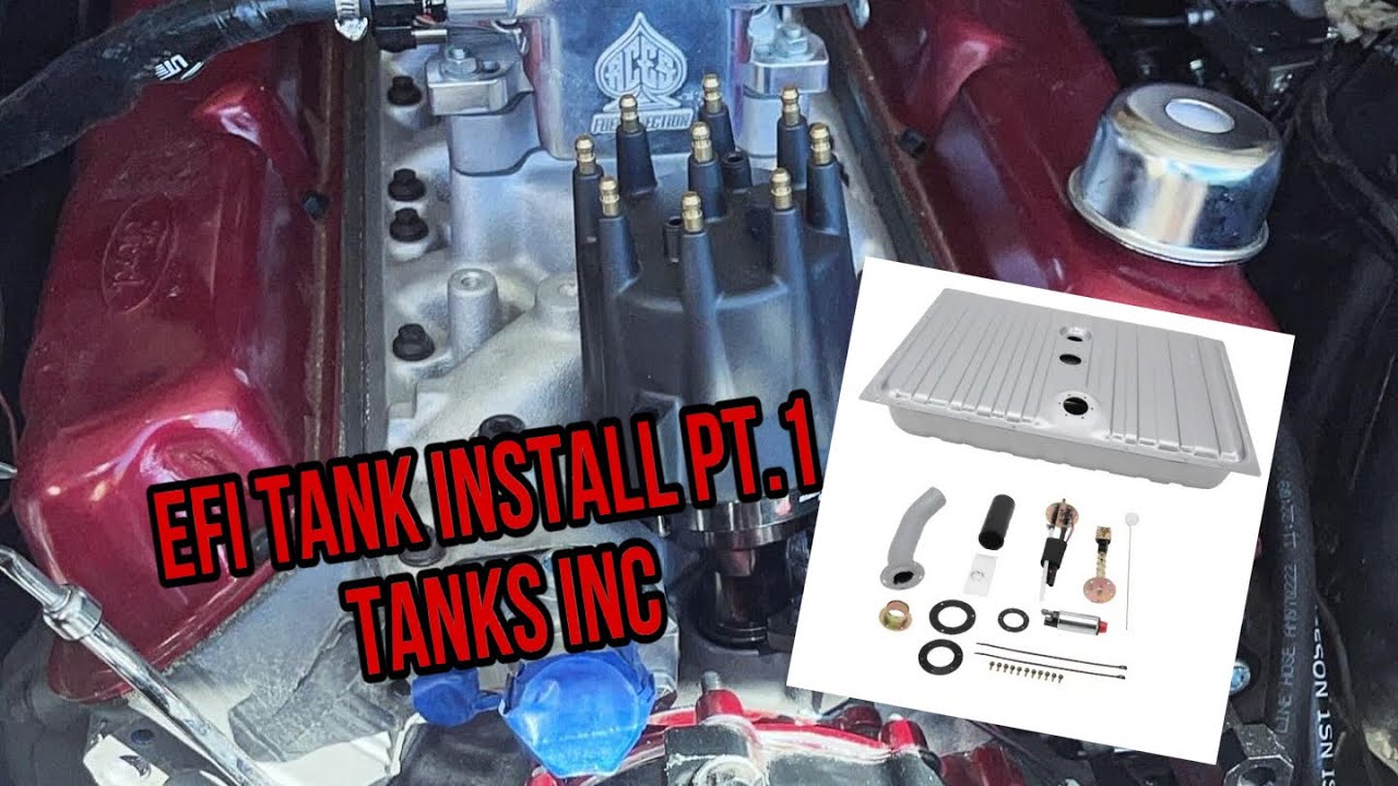Pt.1 EFI Fuel Tank install on my 66  Mustang