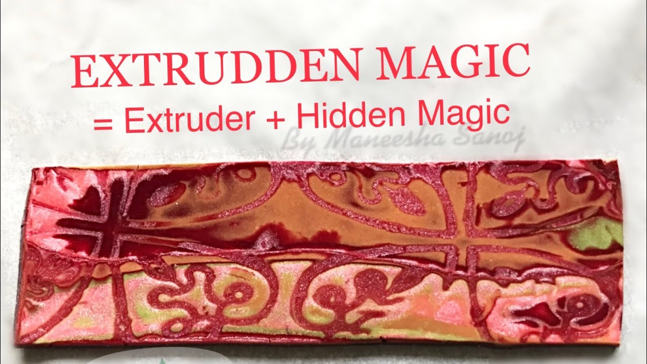Extruder Hidden Magic Technique // Polymer Clay Tutorial | DIY #20