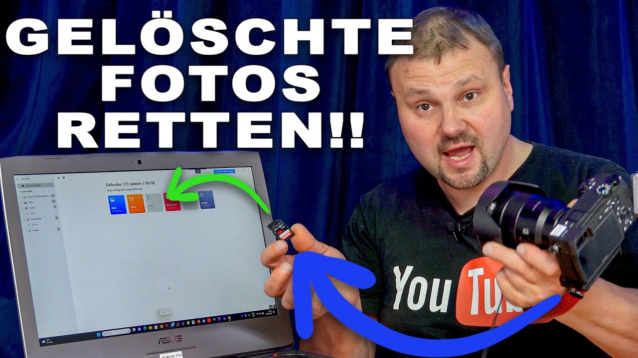 Gelöschte Fotos und Videos auf der SD-Karte wiederherstellen