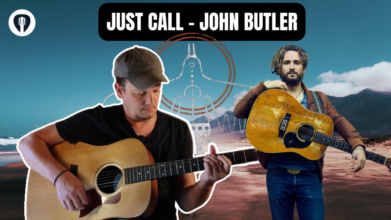 Just Call (+ intro) | John Butler | Tuto Guitare