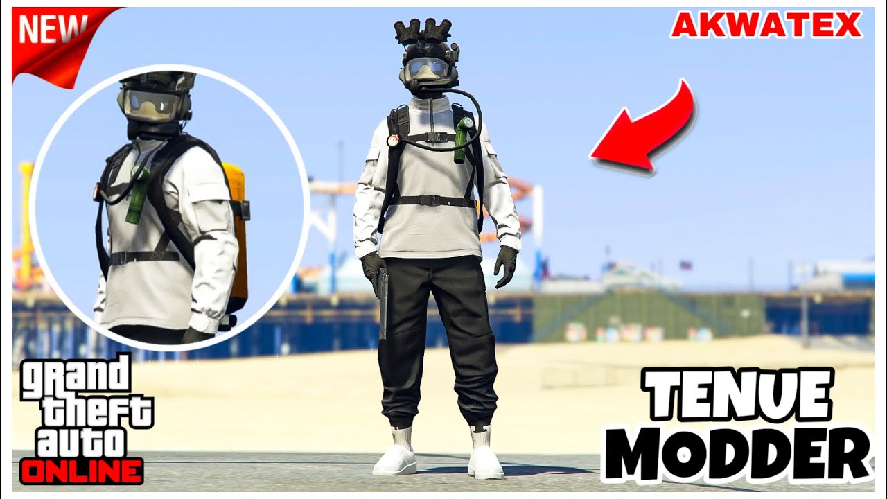 LE RETOUR AVEC UNE NOUVELLE TENUE MODDER SANS CODAGE + BOUTEILLE D’OXYGÈNE SUR GTA 5 ONLINE EN 1.59!