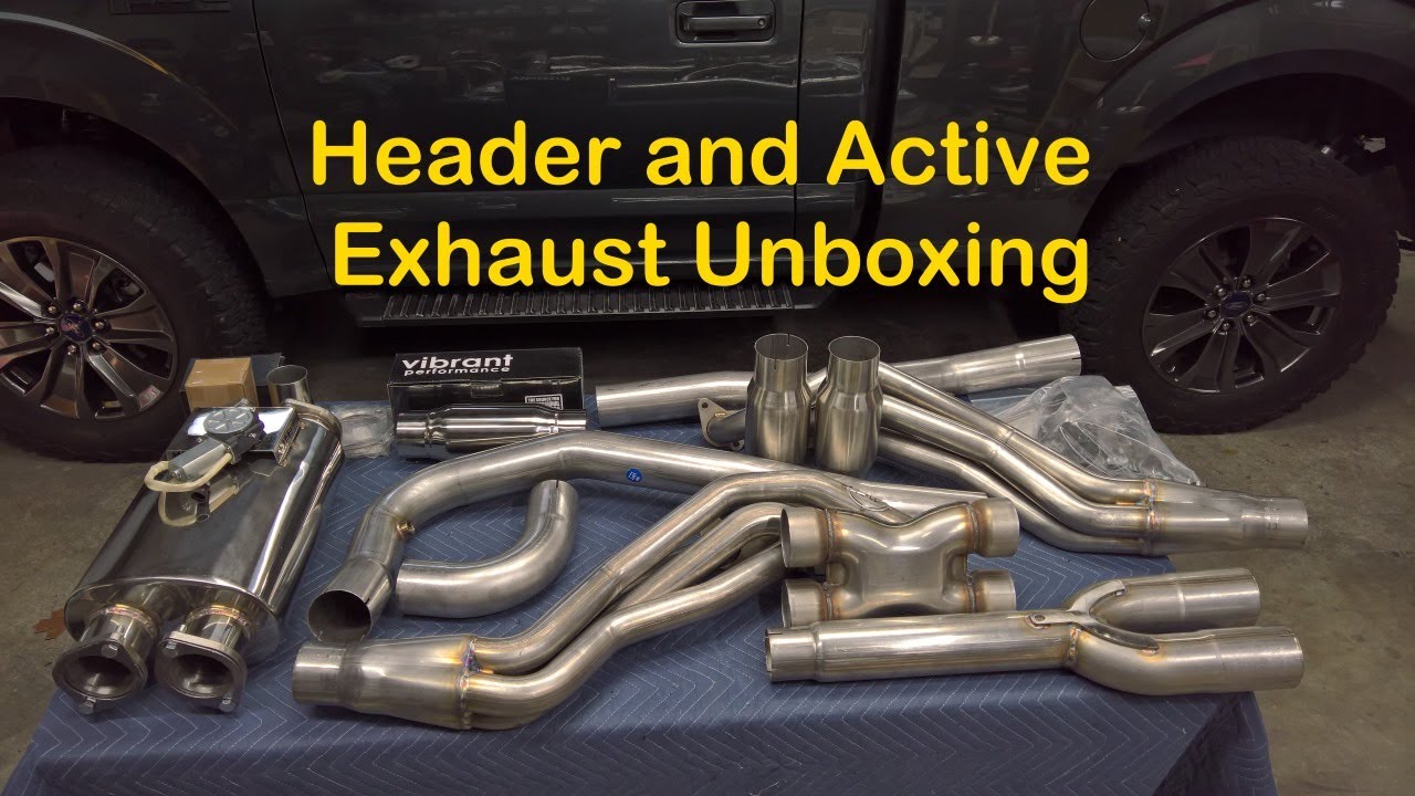Stainless Works headers and XForce custom active exhaust unboxing.