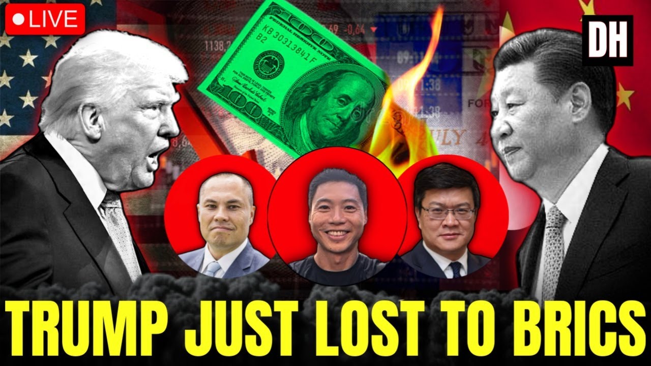 US Dollar is DONE, Trump in PANIC as China & BRICS Surge | Carl Zha, Warwick Powell & Dr. Da Wei