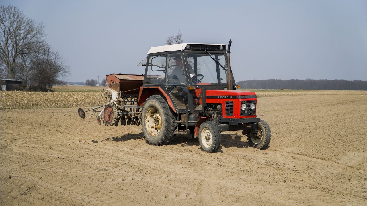 🇵🇱 Wiosna 2021 - Siew owsa || Zetor 5211, Poznaniak