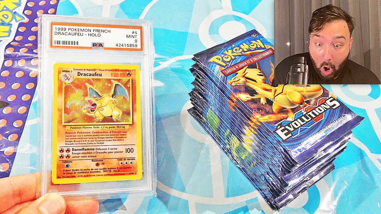 100% IMPOSSIBLE DRACAUFEU !!! Ouverture de 18 BOOSTERS POKEMON YX ÉVOLUTION REMAKE DU SET DE BASE !