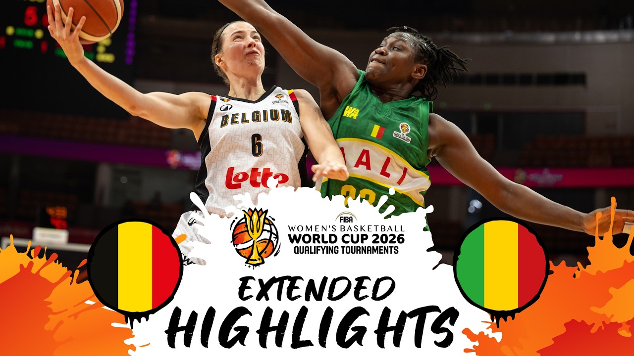 Belgium 🇧🇪 v Mali 🇲🇱 | Extended Highlights | #FIBAWWC 2026 Qualifying Tournament