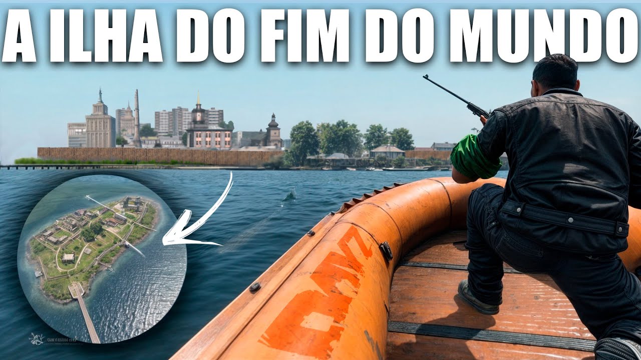 Quando +50 sobreviventes decidem fortificar uma Ilha para sobreviver ao apocalipse do DayZ
