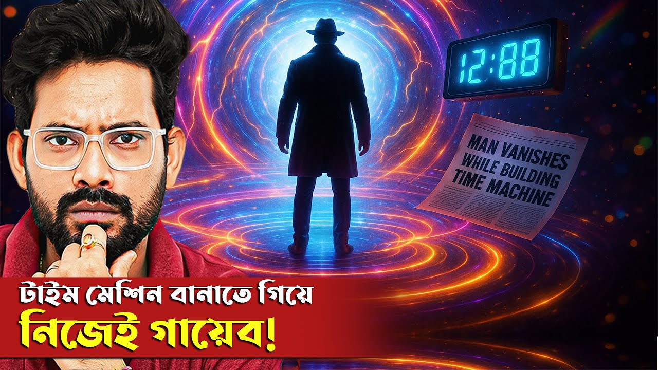 টাইম মেশিন বানাতে গিয়ে নিজেই  উধাও হয়ে গেল! Mike Markham | Real Time Travel