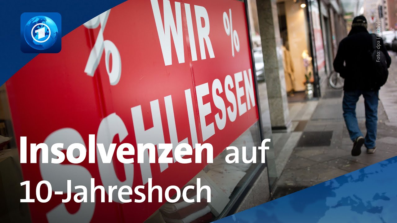 Rund 23.900 Firmenpleiten in Deutschland: Insolvenzen seit 2014 auf H&ouml;chststand