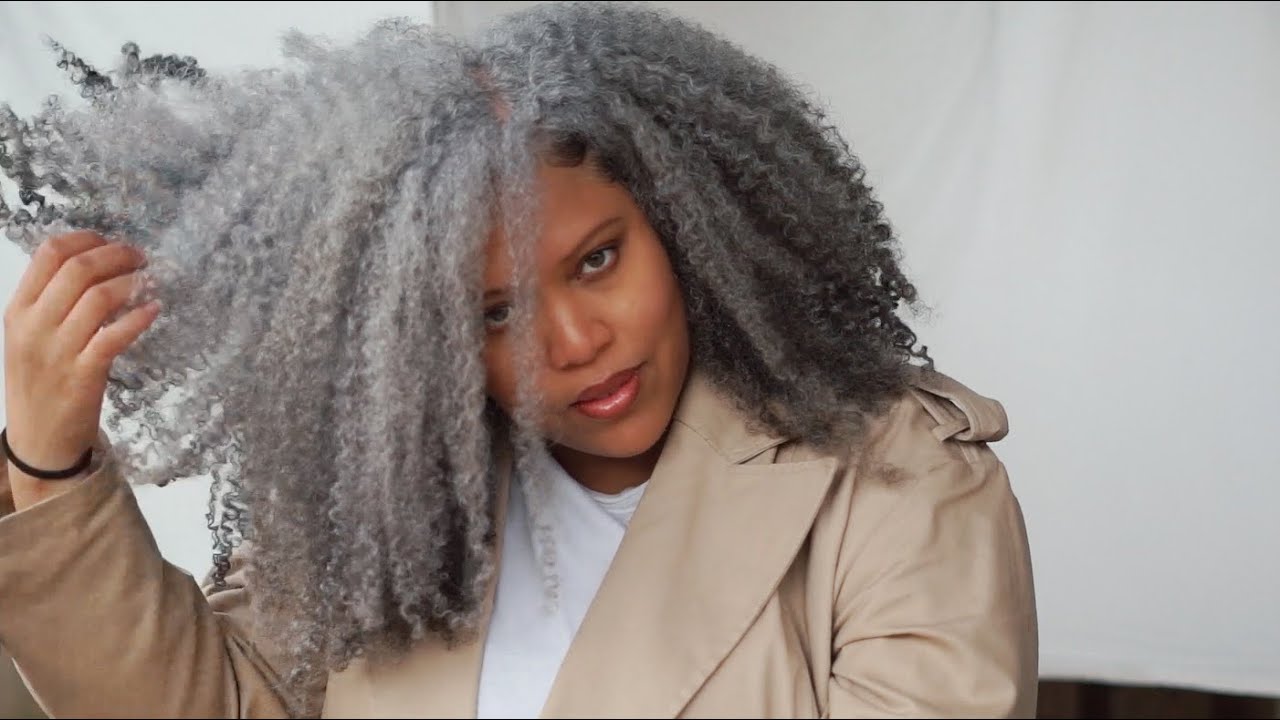 My ultimate silver natural hair care routine: Achieve Healthy, Shiny Silver Locks!