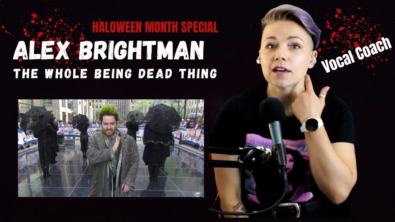 Alex Brightman - The Whole Being Dead Thing (LIVE) New Zealand Vocal Coach Reaction And Analysis