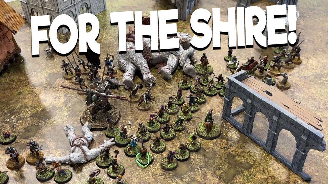 I Took HOBBITS to the Most Casual MESBG Tournament (VLOG)