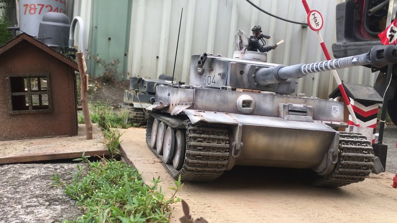 1/16 RC Tank ,TAMIYA Tiger-1,numbering:S04 / Mato Tiger-1 Very early type, numbering: 100