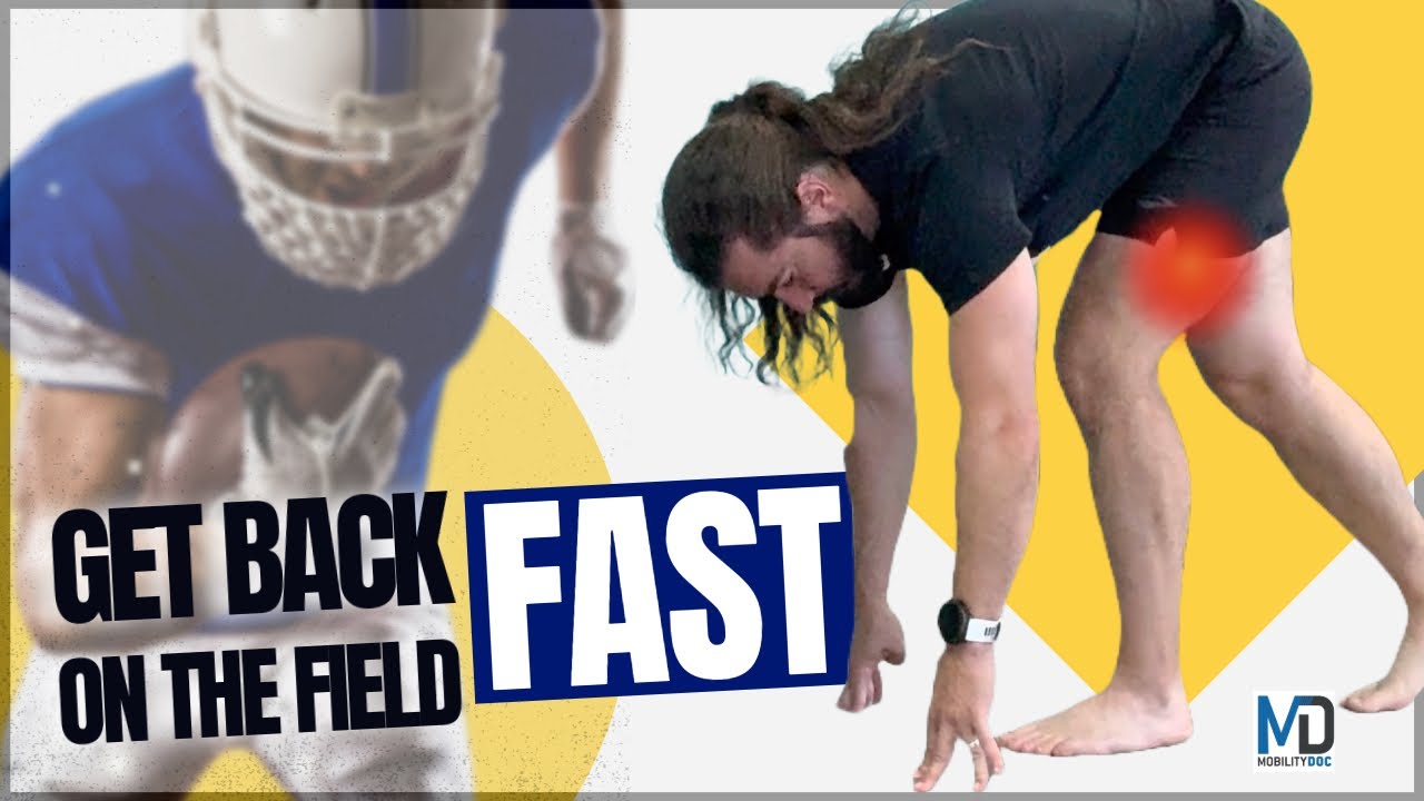Heal Hamstring Injury Fast: 3 Exercises to Get Back on the Football Field | Prevent Strains & Pulls