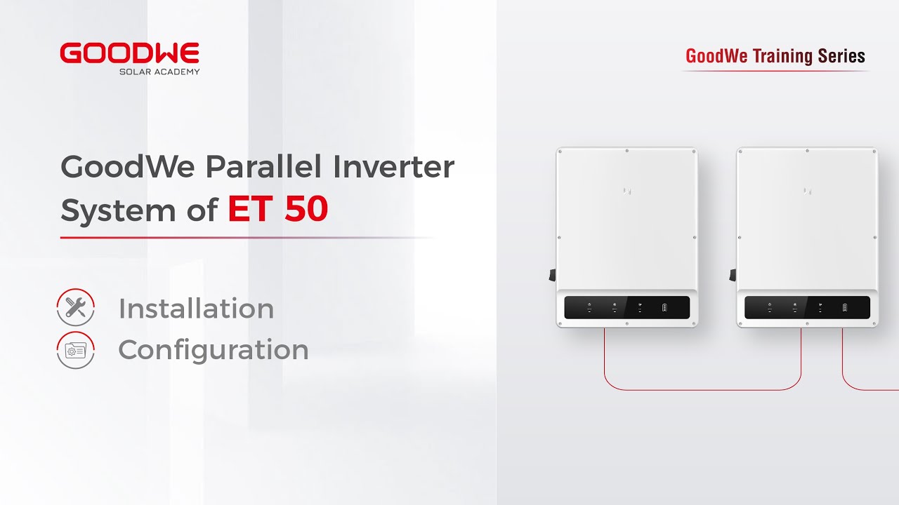 GoodWe Parallel Inverter System of ET 50