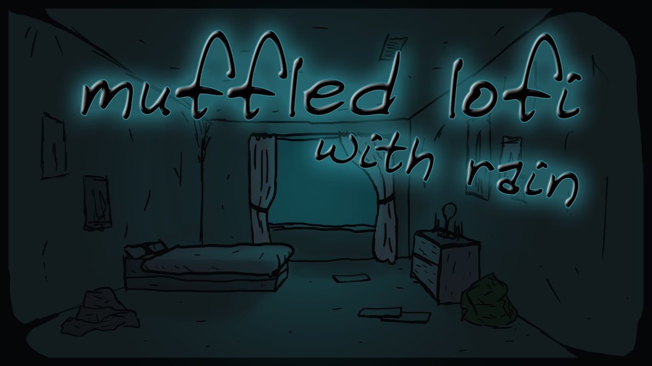 muffled lofi hiphop with rain - Sleep Chill Vibes