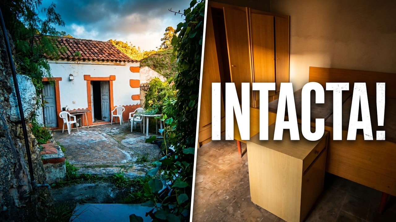 Esta CASA ABANDONADA INTACTA está PREPARADA PARA VIVIR | Sitios Abandonados