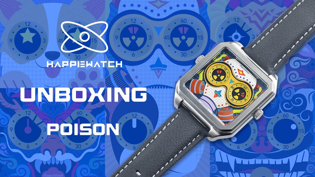 HAPPIEWATCH | HIGH FASHION WATCH | POISON UNBOXING