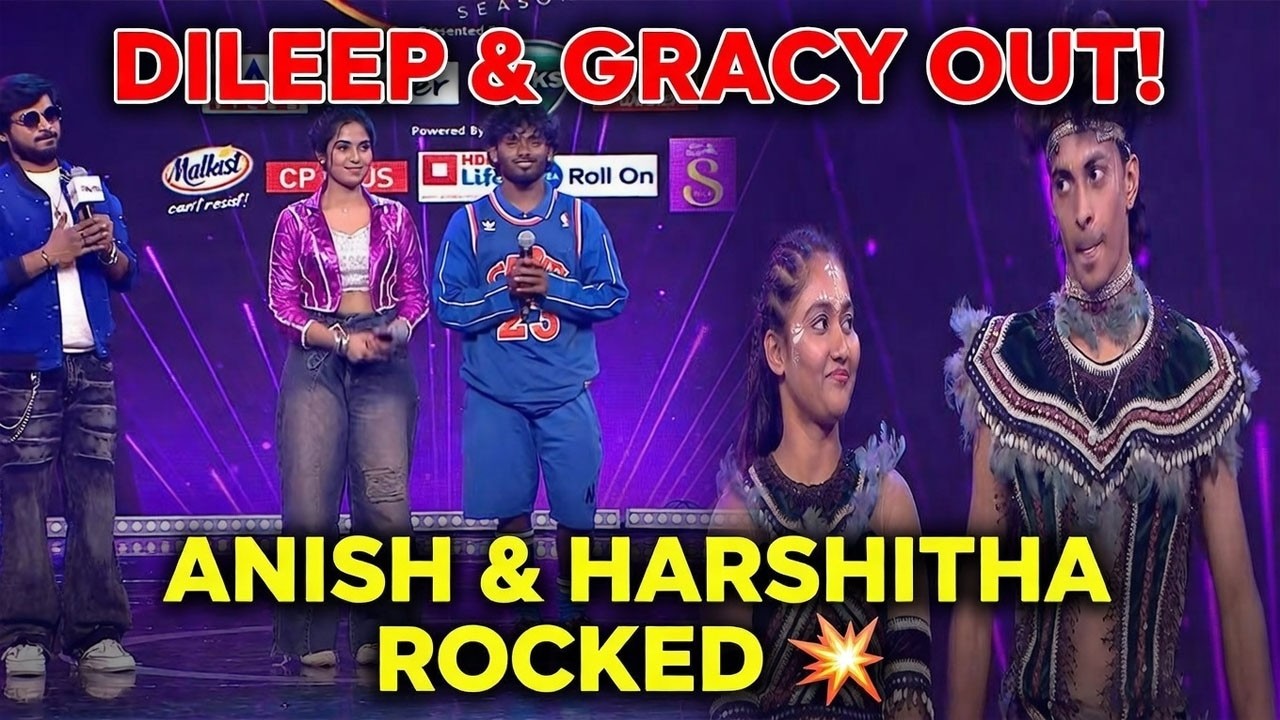 Jodi Are U Ready Season 3 | Dileep & Gracy Eliminated | Anish & Harshitha Top Performers