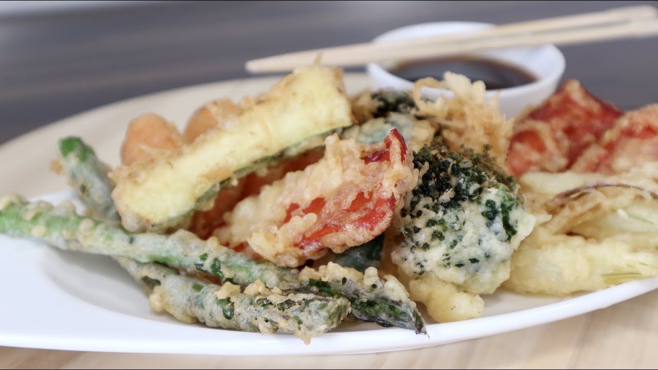 COMO HACER VERDURAS EN TEMPURA CRUJIENTES Y NADA GRASIENTAS