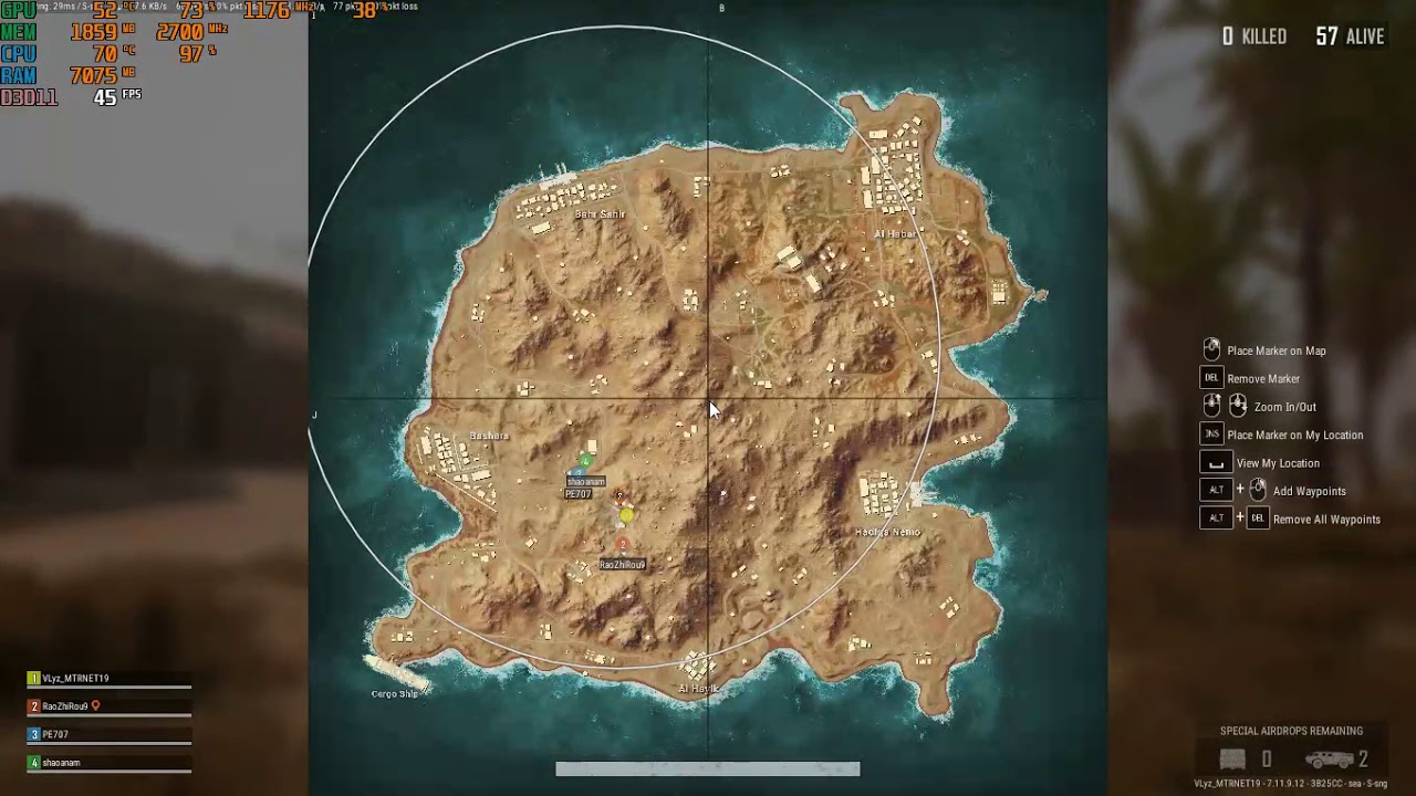 PHENOM II X4 965 + GTX 750Ti PUBG Play